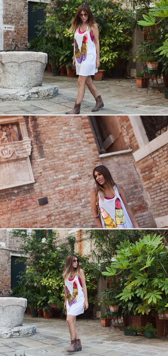 street style barbara crespo somewhere in venice streets italy outfit
