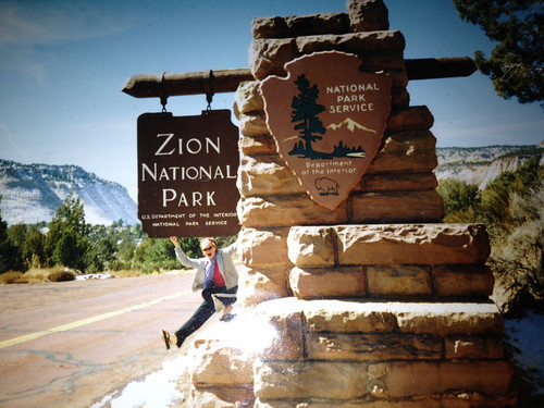 Diane Peacock at Zion National Park