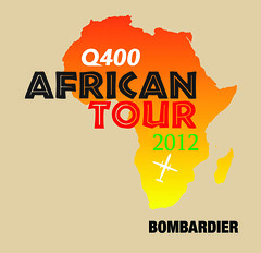 Bombardier Q400 NextGen Africa Tour