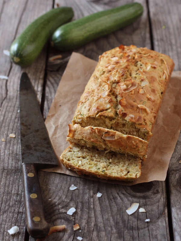 Toasted Coconut and Zucchini Bread | completelydelicious.com