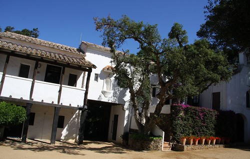 Edificio entrada botánico Cap Roig
