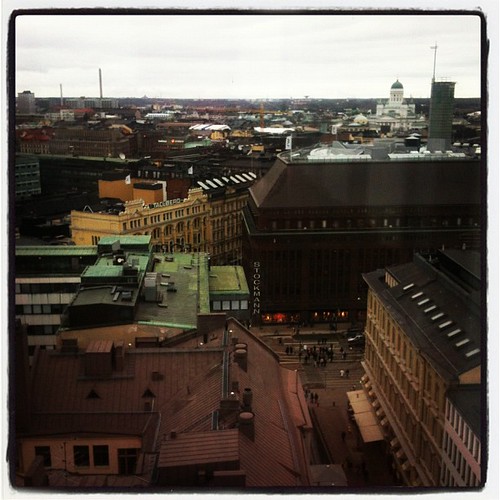 Rooftops of #Helsinki