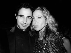 Zac Posen and Susan Kirschbaum at Zac's holiday party at Mr H at the Mondrian hotel. GAVIN DOYLE_1500_0_resize_90