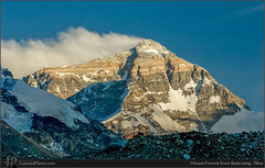Mount Everest from Basecamp, Tibet