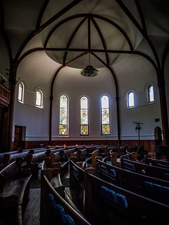 Circular Congregation Church Interior