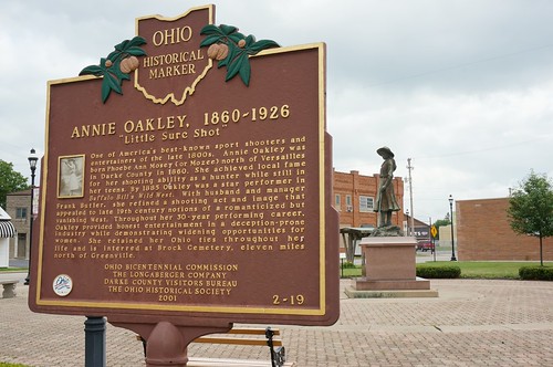 Annie Oakley Statue - Greenville, Ohio
