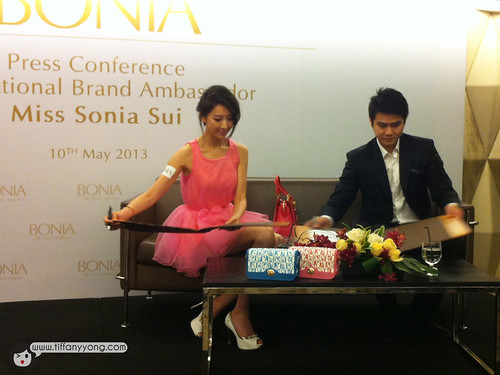 Sonia Sui bonia press conference