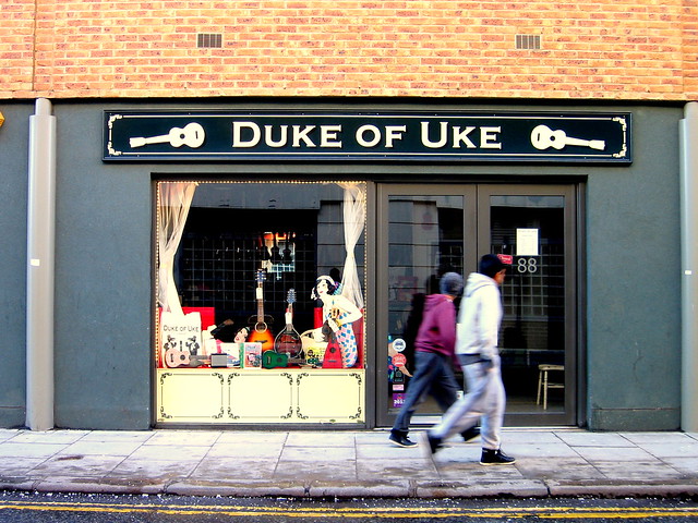 Duke of Uke, en Brick Lane, Londres