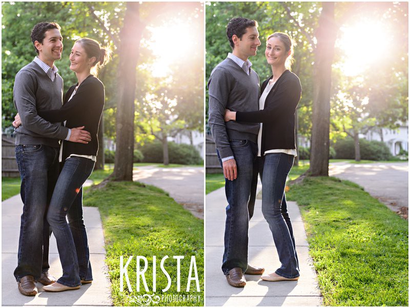 Summer Engagement Session in Brookline, MA