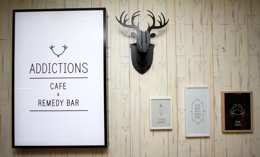 The Dining Edition: Addictions Café & Remedy Bar Wall