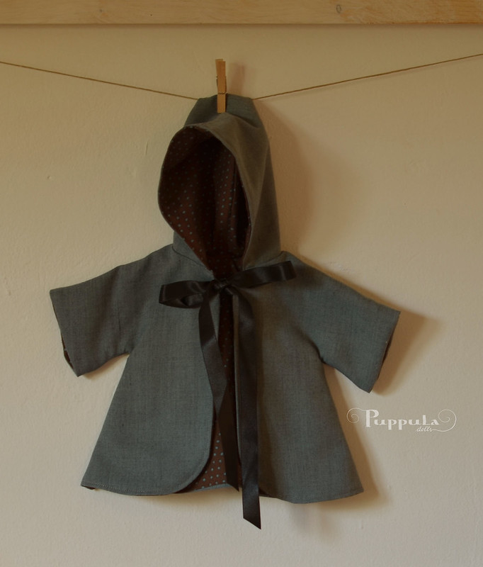 Coat for a 15 inch doll 