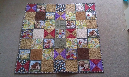 Baby quilts: #2 bound