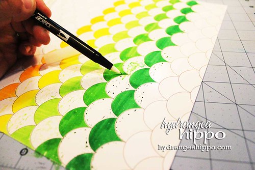 Its Anything But Healthy Layout Jennifer Priest for Tombow - Blending Colors