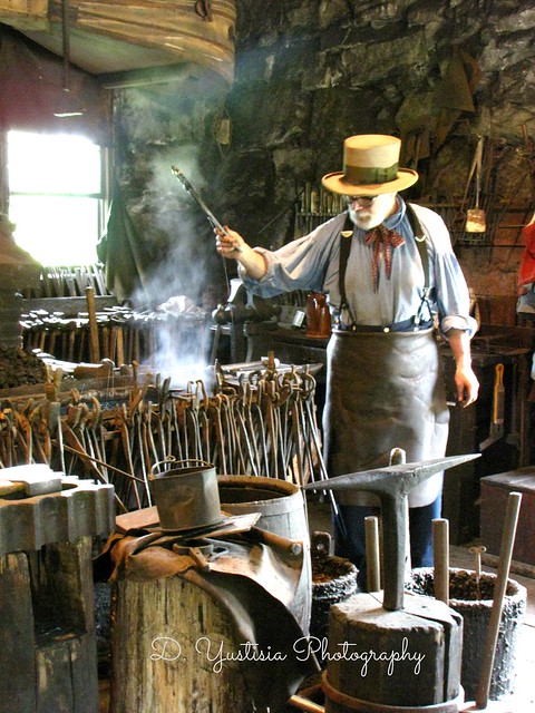 The Blacksmith at Old Sturbridge Village