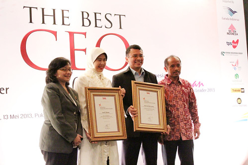 The Indonesia Future Business Leader 2013: para pemenang.
