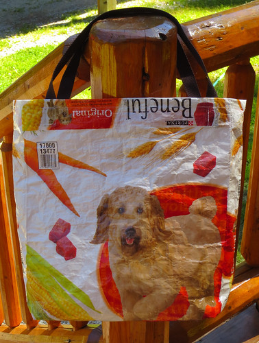 Recycled Dog Food Bag