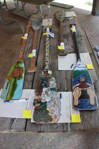 Paddle art auctioned off!