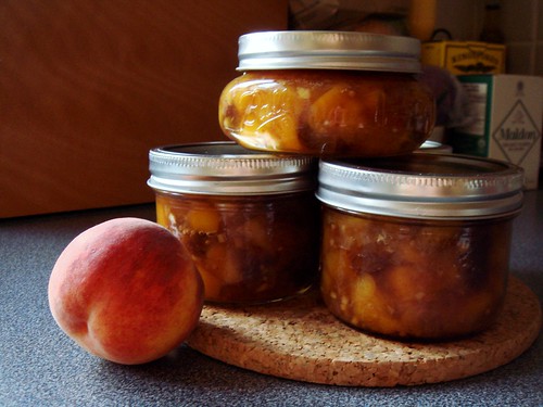 Honey-Sweetened Peach Chutney
