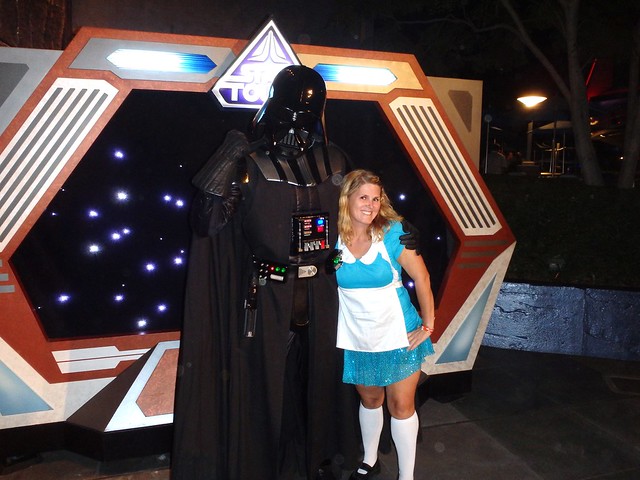 Darth Vader and Alice in Wonderland