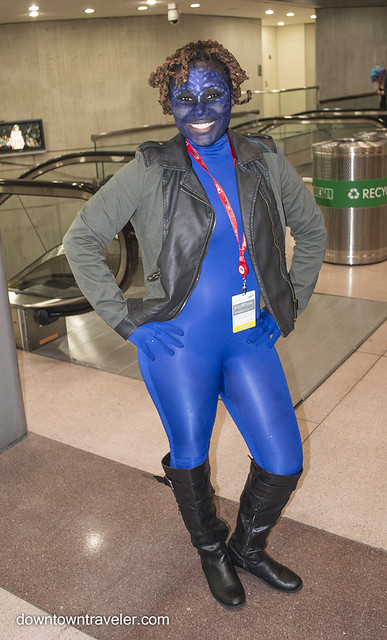 NY Comic Con Womens Costume Mystique Xmen