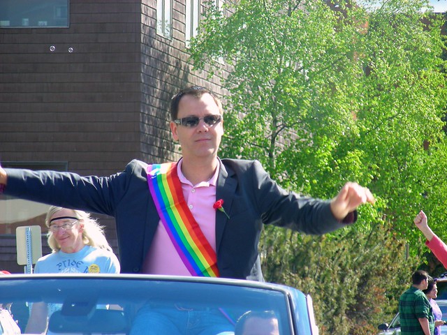 Trevor Storrs, Grand Marshal of the 2012 Celebrating Diversity Parade