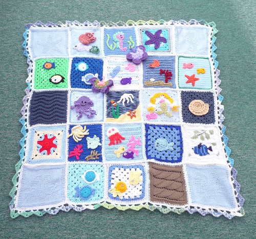 Thanks to everyone who contributed Squares for this Blanket.