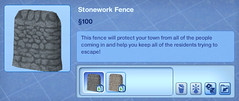 Stonework Fence