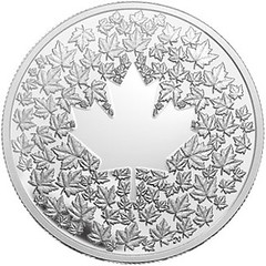 Maple Leaf Impression coin