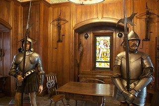 Visite du Château du Haut Koenigsbourg - Salle d'armes