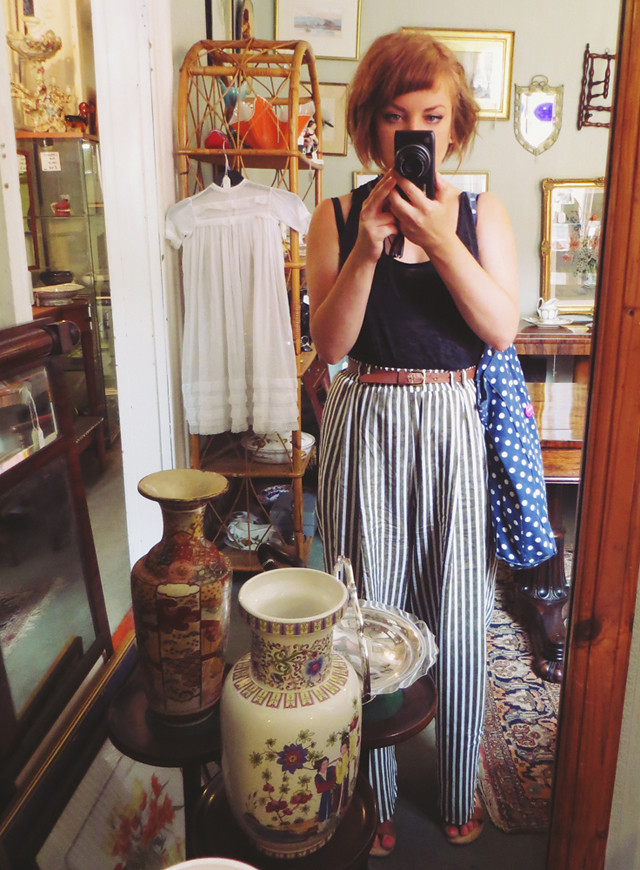 antique shop mirror
