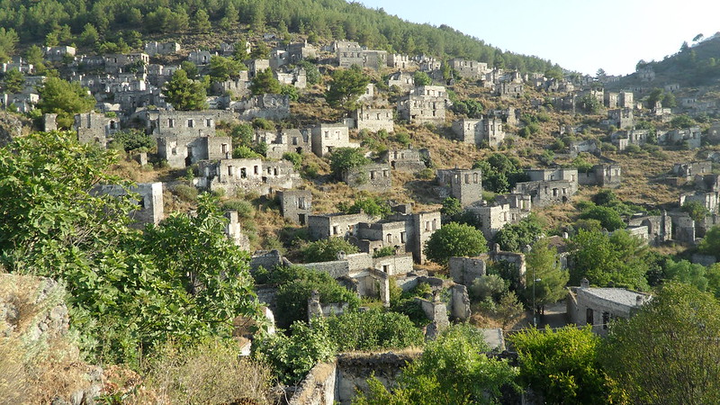 Ciudad abandonada de Kadikoy, en Turquía.