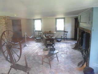 Interior of the stone house