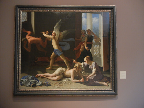 DSCN7636 _ Martha Rebuking Mary for He rVanity, after 1660, Guido Cagnacci (1601-1663), Norton Simon Museum, July 2013