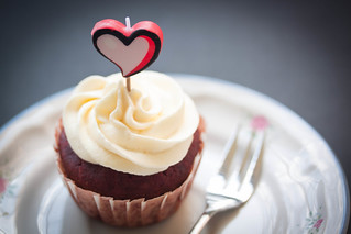 Healthy Red Velvet Cupcake