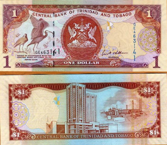 1 Dolár Trinidad a Tobago 2006, Pick 41