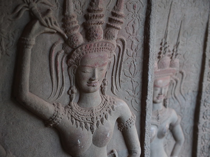 Apsaras at Angkor Wat - 3rd Corridor