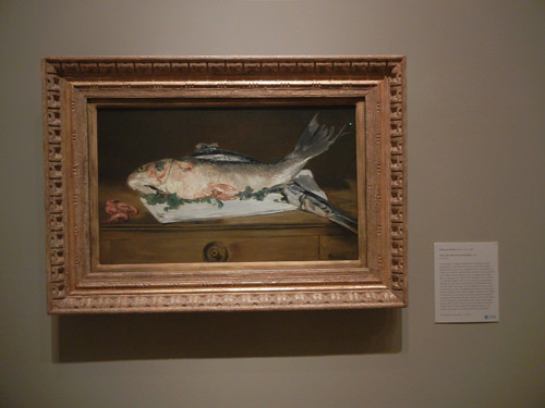 DSCN7818 _ Still Life with Fish and Shrimp, 1864, Édouard Manet (1832-1883), Norton Simon Museum, July 2013