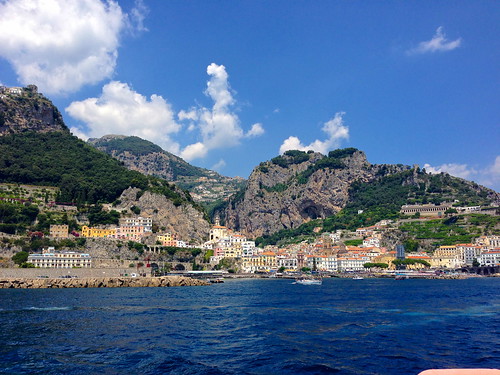 Cruising Along the Amalfi Coast, Italy