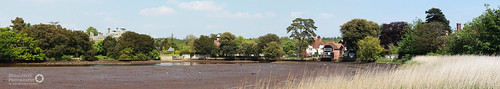 Beaulieu River Panorama by Hexagoneye Photography
