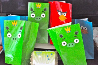 Angry Birds Favors Bags