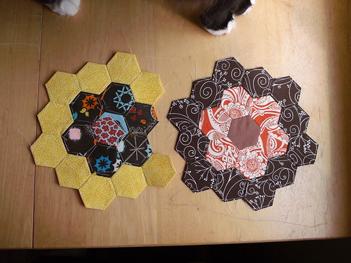 Hexagon flowers