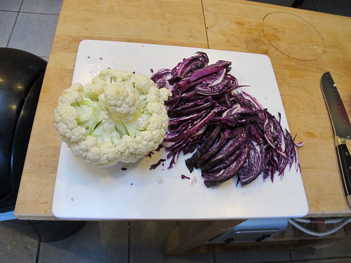 Cauliflower & Red Cabbage
