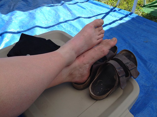 Bonnaroo 2013 - Dirty feet