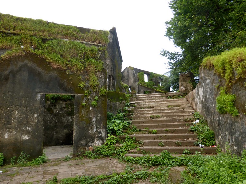 Sion Fort - Stairs to the ruins