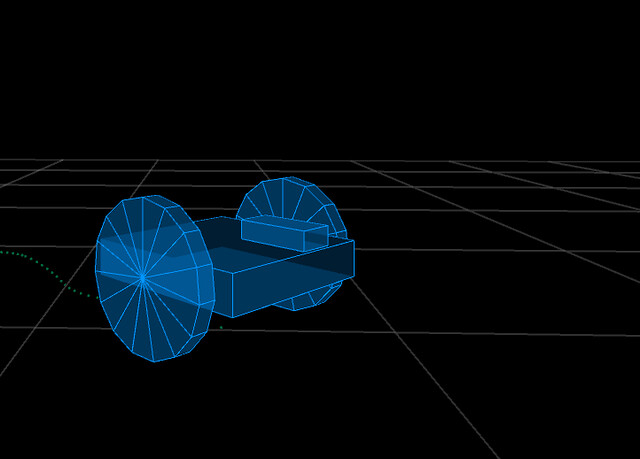 Differential Drive Simulator in Processing