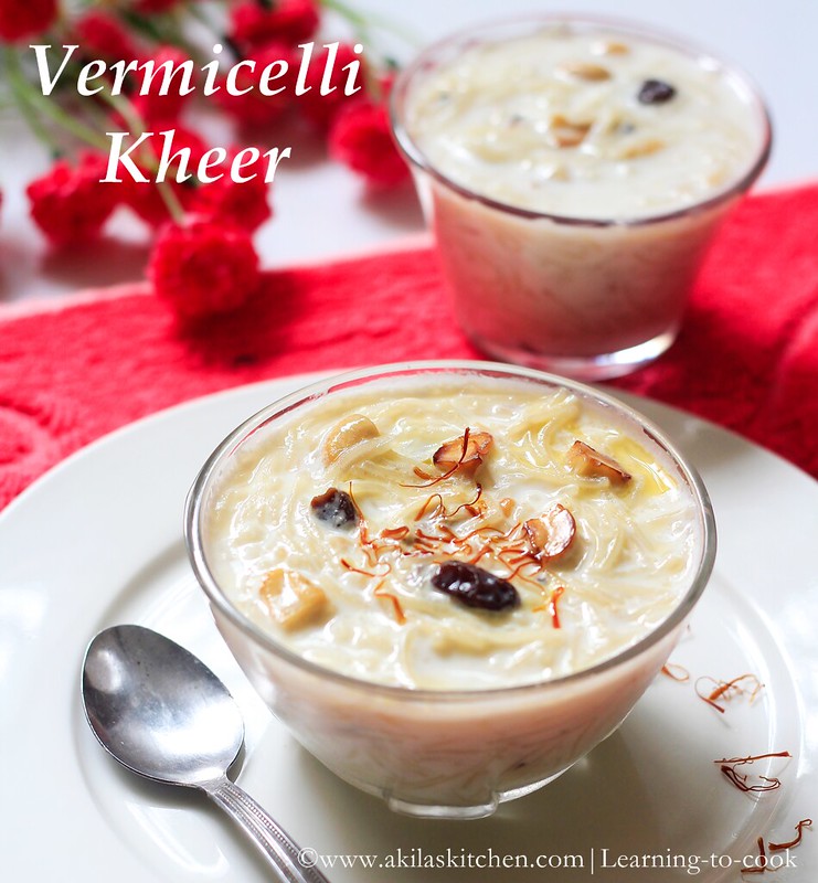 How to make vermicelli kheer