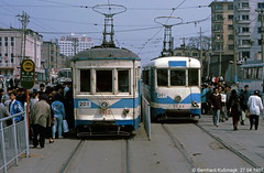 Dalian Straßenbahn 1997, 2007 und 2016