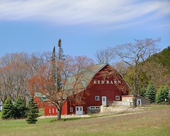 "Red Barn"   M-72 ~ Empire, Michigan by Michigan Nut