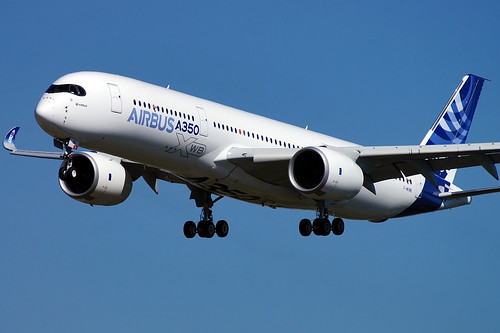 Airbus A350-941 XWB's eighth flight by Curufinwe - David B.