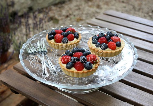 Berries tart - For a very fresh Summer day
